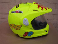 Helmet Painted by Cleveland Bikespray 01642 649011